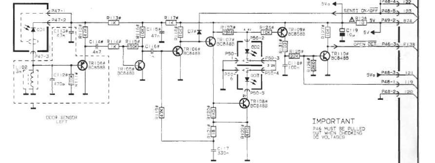 left door sensor