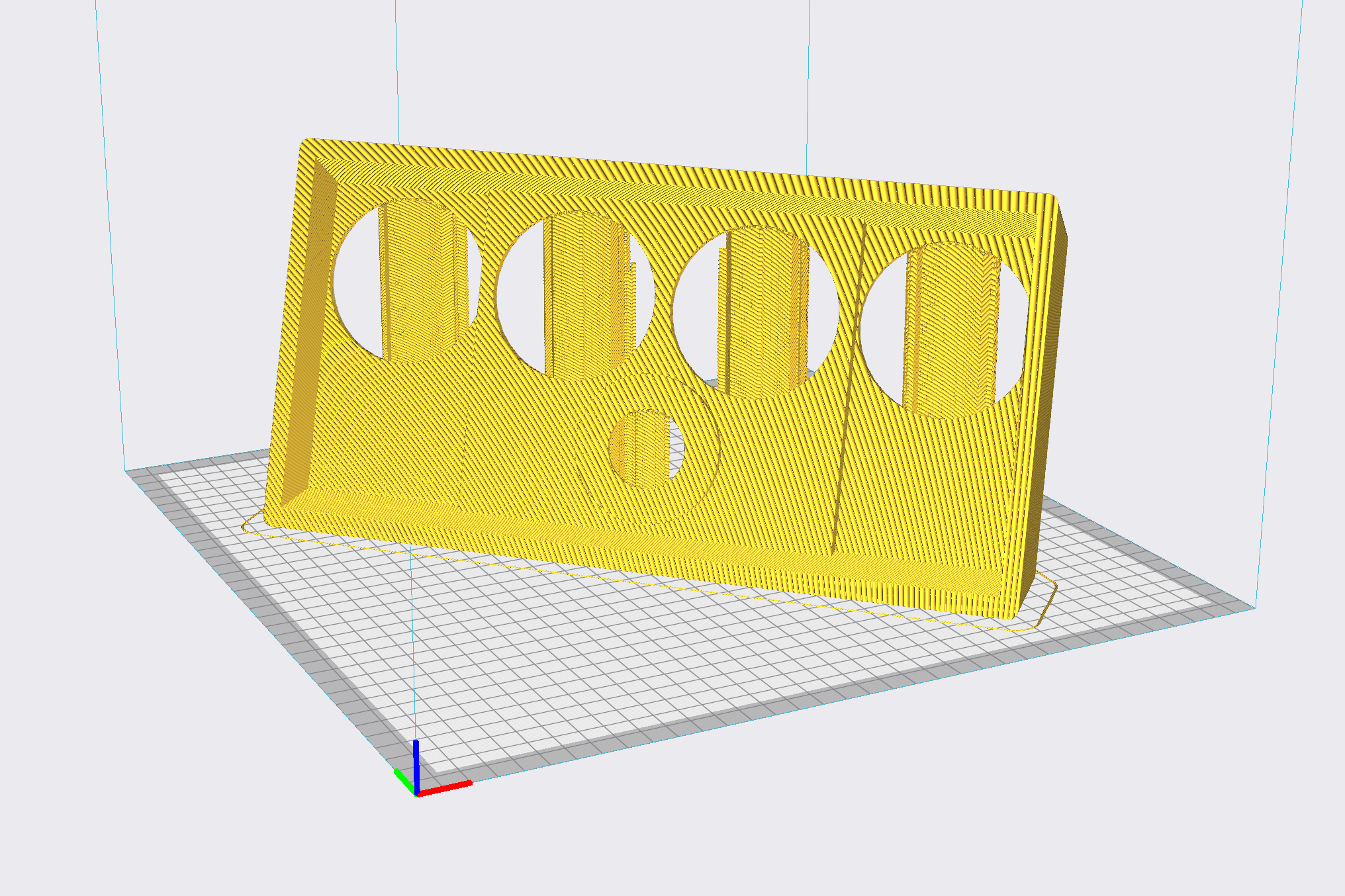 3DP slice test 1